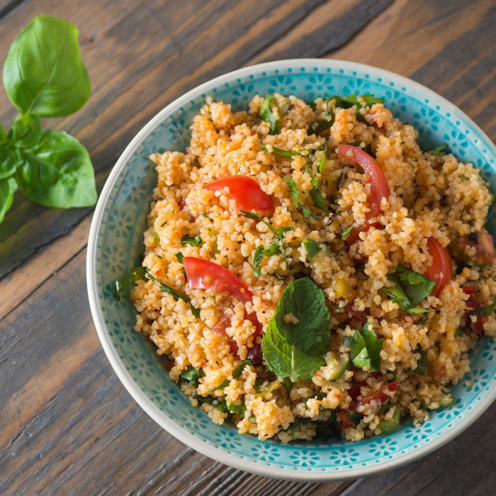 Couscous med grönsaker